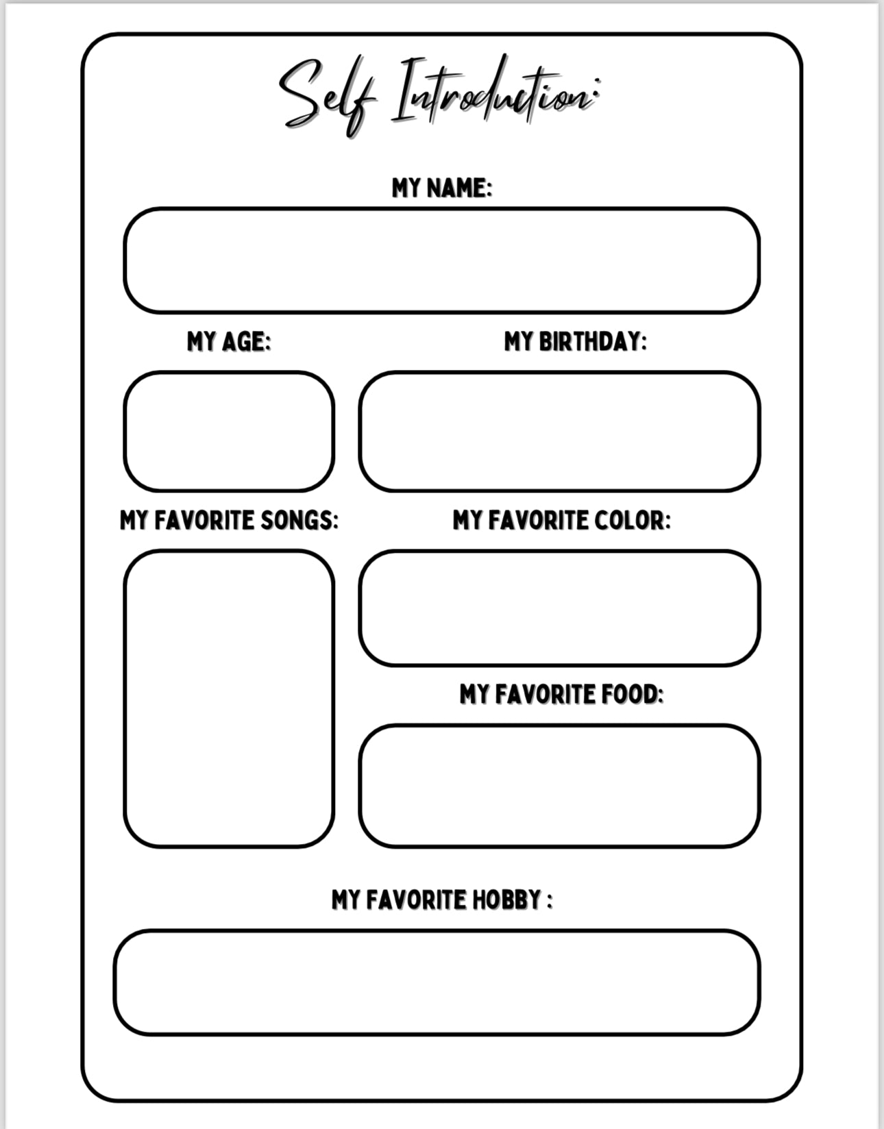Self Care Planner 🤍