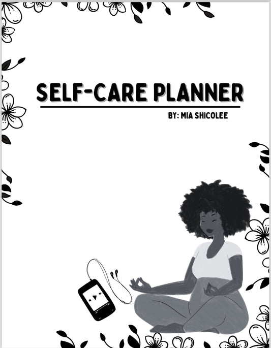 Self Care Planner 🤍